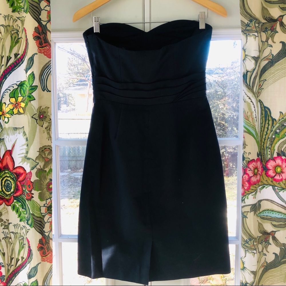 J.Crew Navy Strapless Dress US4